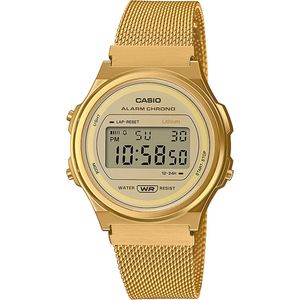 Casio A171WEMG-9AEF Horloge Vintage goudkleurig 36 mm
