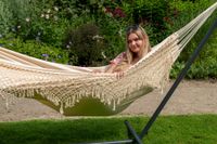 Hangmatset 2 Persoons Easy & Sublime Natura - Brazilië - Wit / Ecru - 150 kg - Tropilex