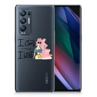 OPPO Find X3 Neo Telefoonhoesje met Naam i Can