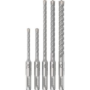 Bosch Accessories 2608833910 2608833910 Hamerboorset 5.0 mm, 6.0 mm, 6.0 mm, 8.0 mm, 10.0 mm 1 stuk(s)