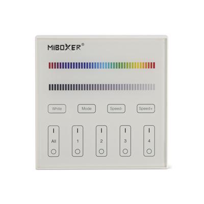 Milight RGB(W) LED-strip wandtouch bediening 4 zone
