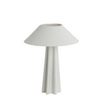 Light & Living Witte schemerlampCukai met metalen kap - 1890868