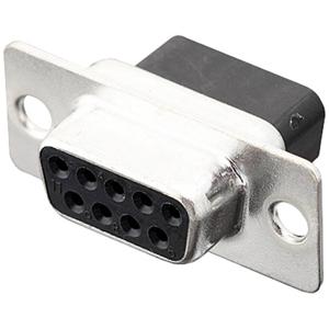 encitech DBC09-SS 2101-0190-11 D-sub female connector 180 ° Aantal polen: 9 Crimpen 1 stuk(s) Tray