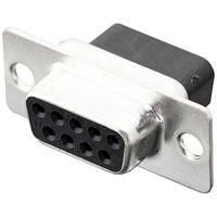 encitech DBC09-SS 2101-0190-11 D-sub female connector 180 ° Aantal polen: 9 Crimpen 1 stuk(s) Tray - thumbnail