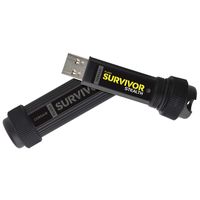 Corsair Flash Survivor Stealth USB flash drive 64 GB USB Type-A 3.2 Gen 1 (3.1 Gen 1) Zwart - thumbnail