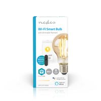 Nedis SmartLife LED Filamentlamp | Wi-Fi | E27 | 806 lm | 7 W | 1 stuks - WIFILRF10A60 WIFILRF10A60 - thumbnail
