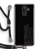 Musketon Painter: Samsung Galaxy J8 (2018) Transparant Hoesje met koord