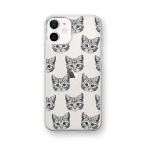 Kitten: iPhone 12 mini Transparant Hoesje