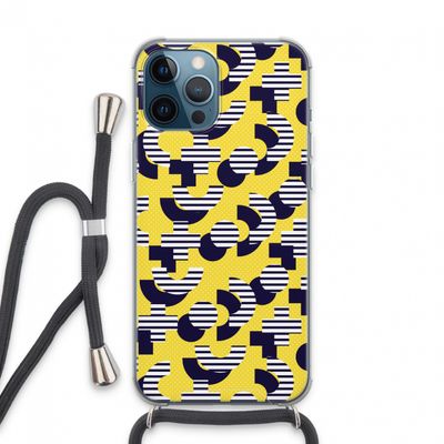 8-bit N°3: iPhone 13 Pro Max Transparant Hoesje met koord
