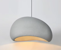 WabiGlow - Moderne Wabi Sabi LED Hanglamp voor Woonkamer, Eetkamer & Slaapkamer