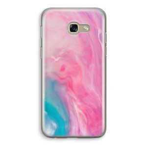 Roze explosie: Samsung Galaxy A5 (2017) Transparant Hoesje