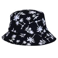 Mannen vrouwen Bucket Hat Cap lente zomer voor strand vissen buiten jacht (zwart)