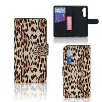 Xiaomi Mi Note 10 Lite | Telefoonhoesje | Met pasjeshouder | Leopard