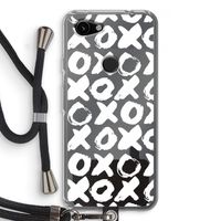 XOXO: Pixel 3a Transparant Hoesje met koord
