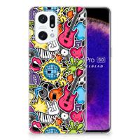 OPPO Find X5 Pro | Sillicone Back Cover | Punk Rock
