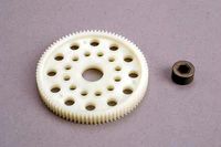 Spur gear (87-tooth) (48-pitch) w/bushing - thumbnail