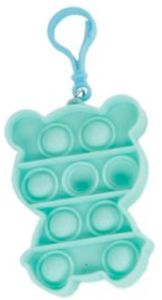 Plop Up! sleutelhanger Pop it fidget beer junior groen