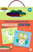 Kleuren en tekenen met magische stiften: Dieren (Paperback)