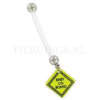 Navelpiercing zwangerschap baby on board