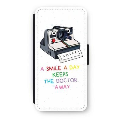 Smile: iPhone 8 Flip Hoesje