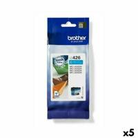 Originele inktcartridge Brother LC426 Cyaan (5 Stuks)