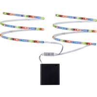 Paulmann PAULMANN 70700 LED-strip complete set Met batterijbox 6 V 800 mm RGB 1 stuk(s) - thumbnail