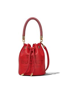 Marc Jacobs sac The Micro Bucket Bag - Rouge