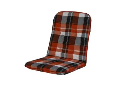 LIVARNO home Tuinstoelkussen met lage rug (Oranje)