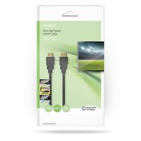 HDMI© Kabel | HDMI© Connector | HDMI© Connector | 8K@60Hz | eARC | Verguld | 5.00 m | PVC | Zw - thumbnail