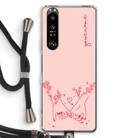 Best Friends: Sony Xperia 1 III Transparant Hoesje met koord