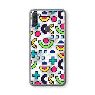 8-bit N°6: Samsung Galaxy A11 Transparant Hoesje