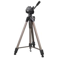 Hama Tripod 1/4 inch Werkhoogte: 66 - 166 cm Champagne Incl. tas, Waterpas