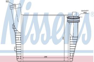 Interkoeler, tussenkoeler 96688