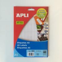 Apli mapje permanent 13x50 mm 600 stuks