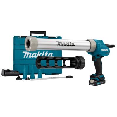Makita CG100DSAX accu lijm en kitspuit 12V Max - 1x2.0 Ah accu en lader met 2 patroonhouders in koffer
