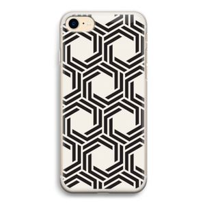 Geometrisch patroon: iPhone 7 Transparant Hoesje