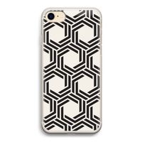 Geometrisch patroon: iPhone 7 Transparant Hoesje