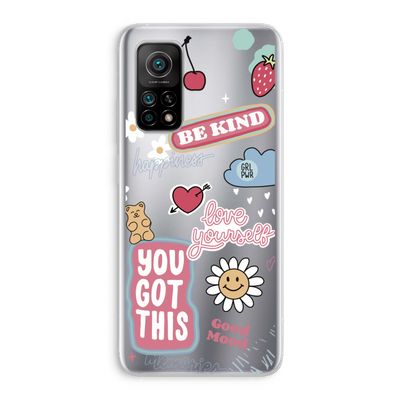 Positivity: Xiaomi Mi 10T 5G Transparant Hoesje