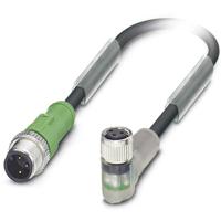 Phoenix Contact 1694907 Sensor/actuator connector, geassembleerd M8 Aantal polen (sensoren): 3 Stekker, recht, Bus, recht 1.50 m 1 stuk(s) Piece