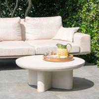 Loungetafel Miso Rond Beige Ø90cm - Giga Meubel