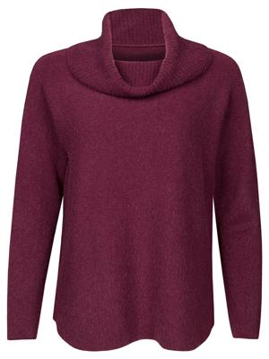 Trui Col Aubergine