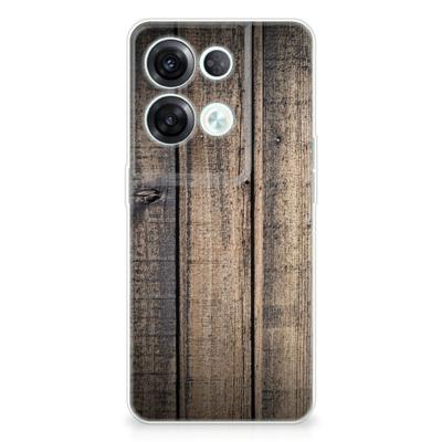OPPO Reno8 Pro | Bumper Hoesje | Steigerhout