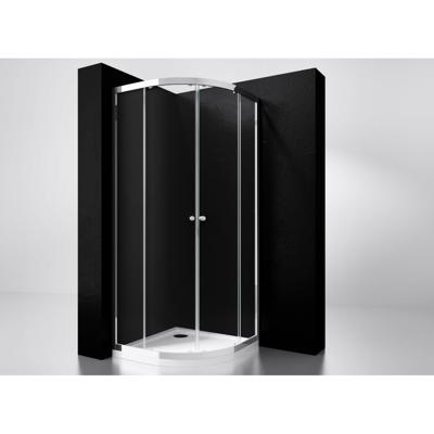 Best Design Douchecabine Project 1/4 Ronde Douchecabine 90x90x190 cm Glas 5 mm Aluminium Profiel