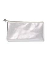HEMA Etui 19.5x1x10.5cm imitatieleer glans (zilver) HEMA Etui 19.5x1x10.5cm imitatieleer glans (zilver)