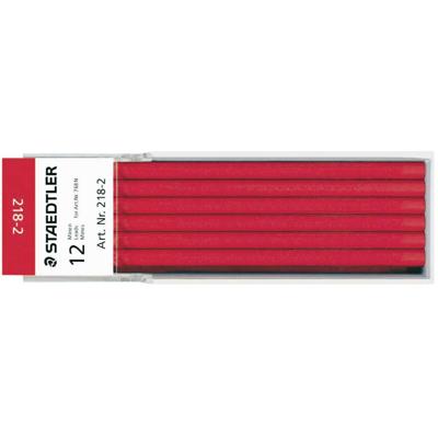 Staedtler Balpenvulling 218-2 Rood 12 stuk(s)