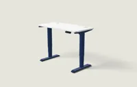 Desktronic HomePro bureau Diepblauw / Wit / 120x60 cm