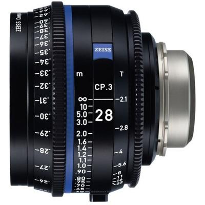 Zeiss Compact Prime CP.3 28mm T2.1 PL-vatting