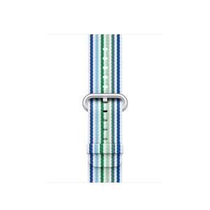Apple origineel Woven Nylon Apple Watch 38mm / 40mm / 41mm Blue Stripe - MRHA2ZM/A