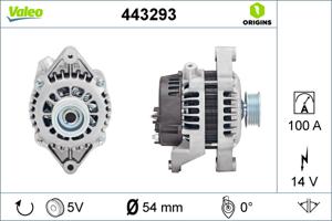 Valeo Alternator/Dynamo 443293