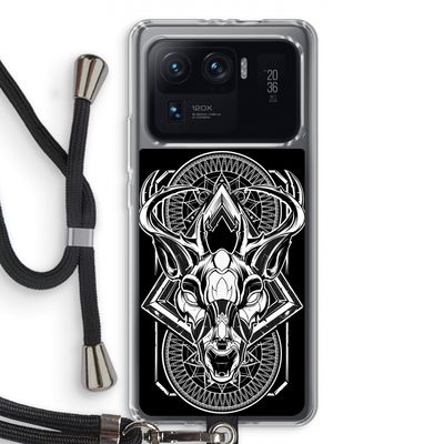 Oh Deer: Xiaomi Mi 11 Ultra Transparant Hoesje met koord